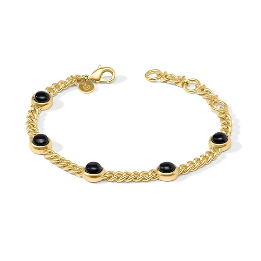 Julie Vos Dolce Delicate Bracelet - Obsidian Black