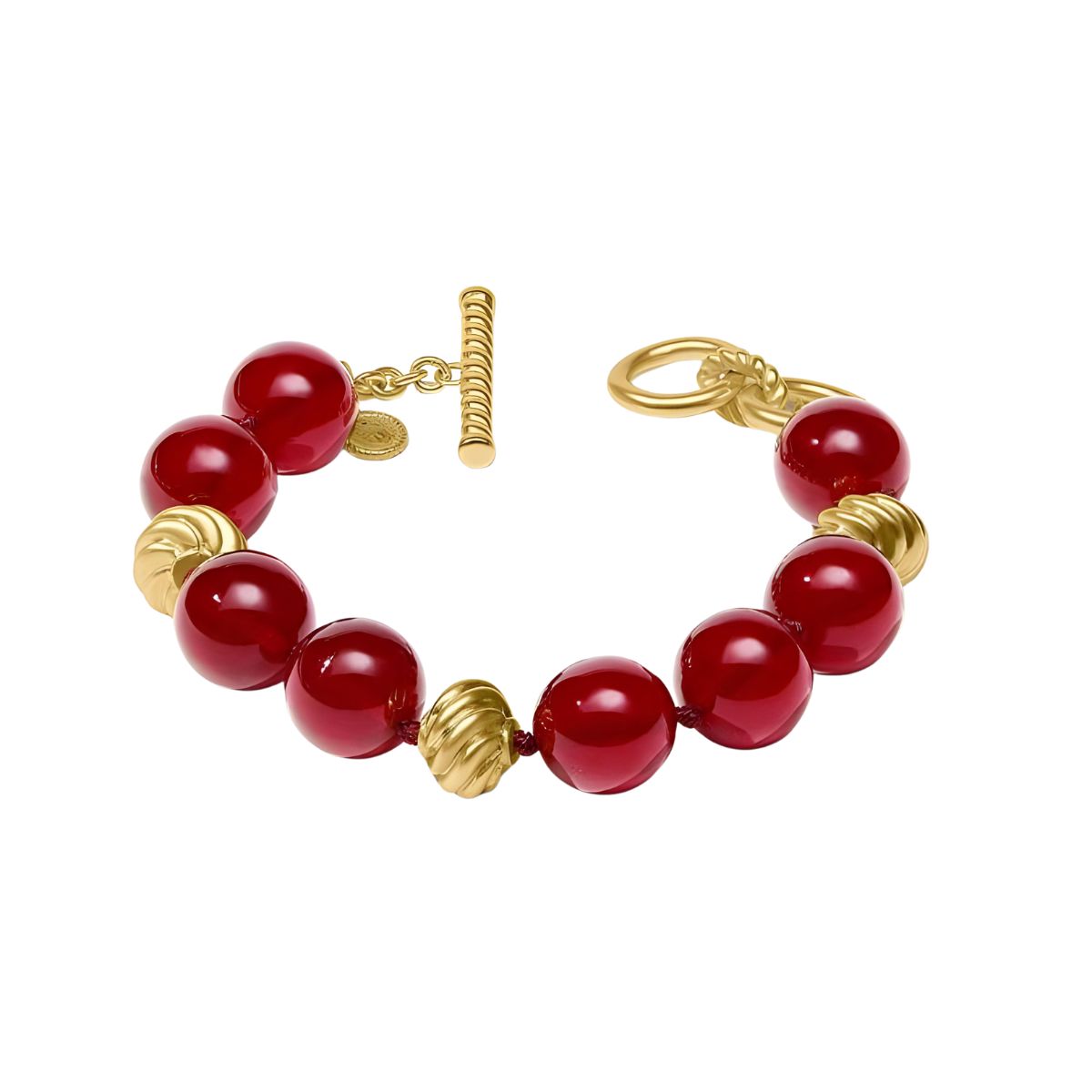Julie Vos Ravello Bracelet - Cranberry