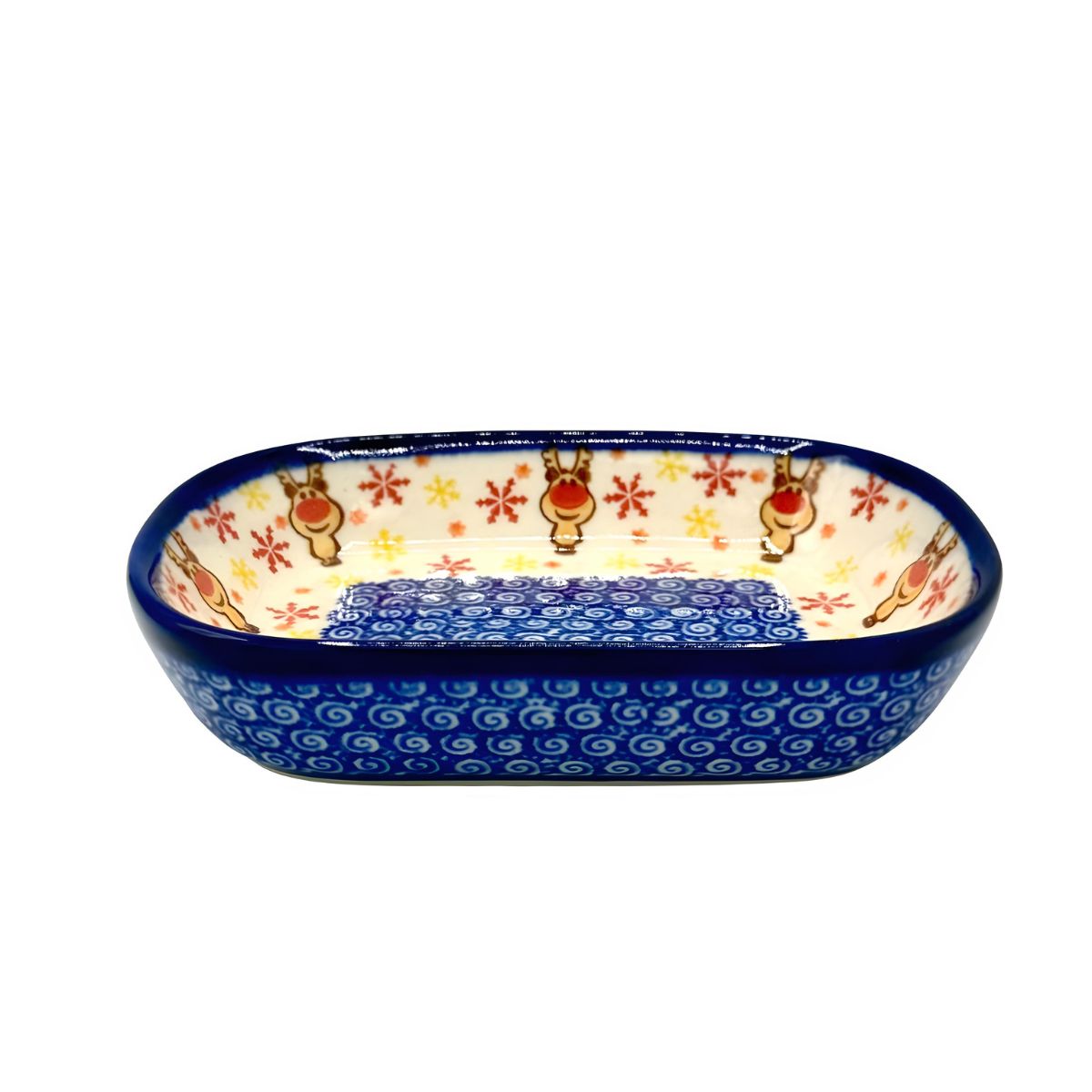 Polish Pottery Rudolph Butter Platter