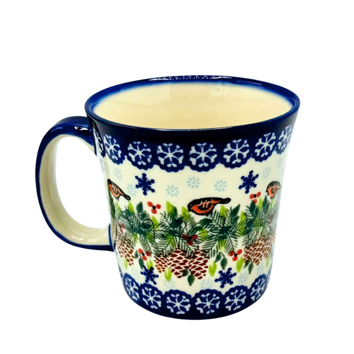 Polish Pottery Holiday Mug