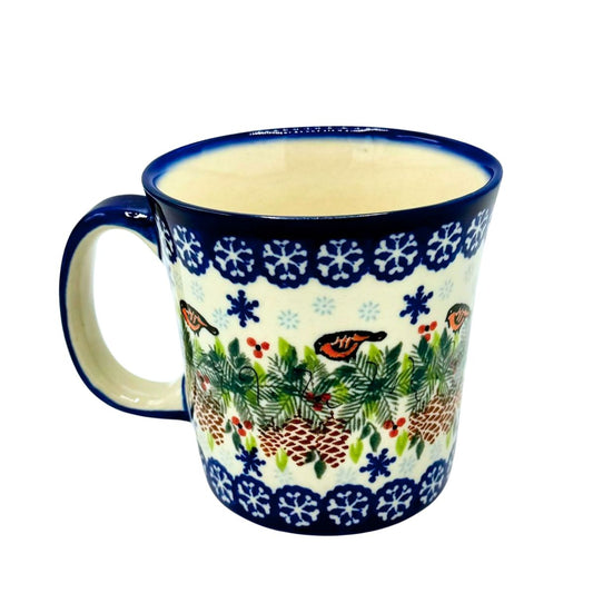 Polish Pottery Holiday Mug