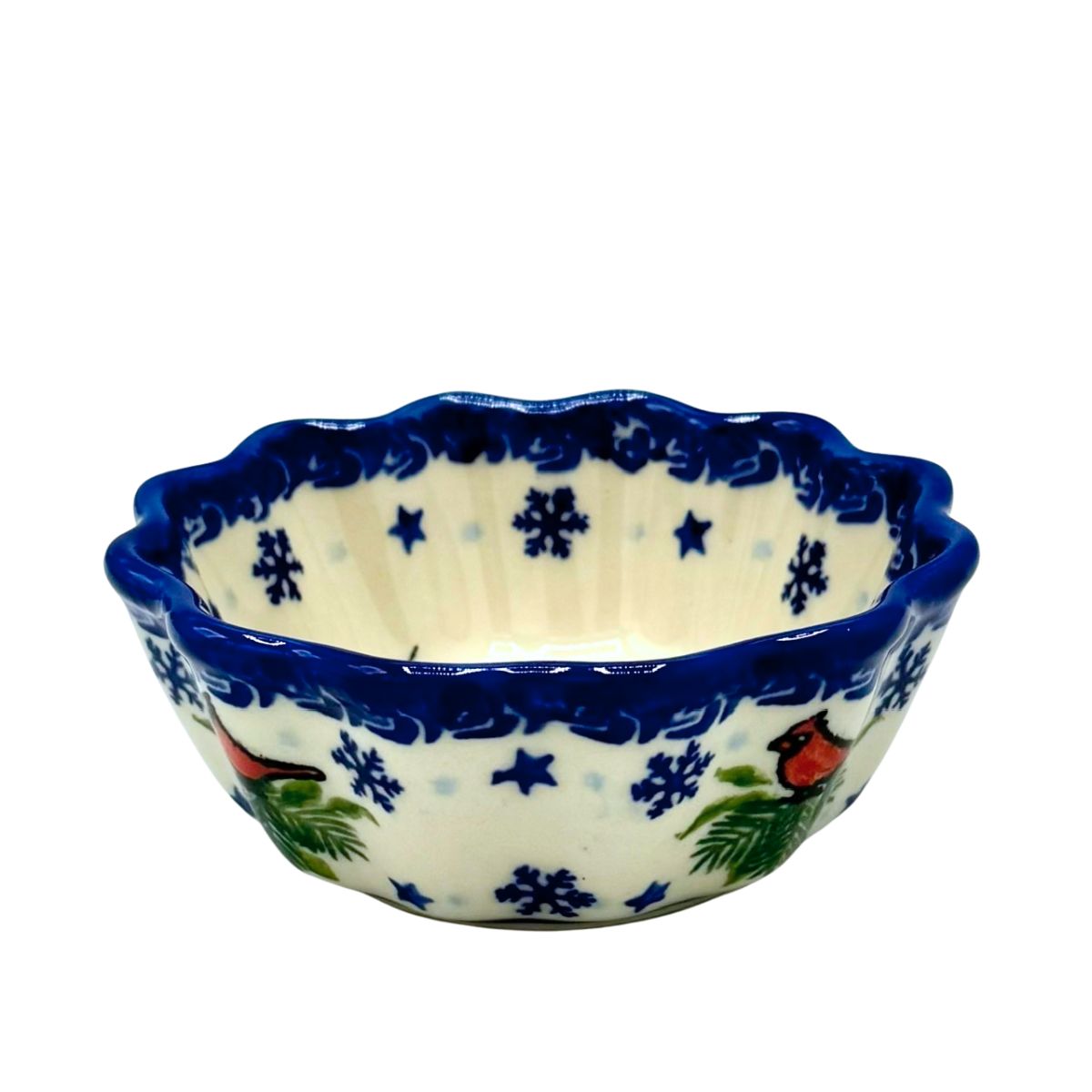 Polish Pottery Small Holiday Babka Bowl
