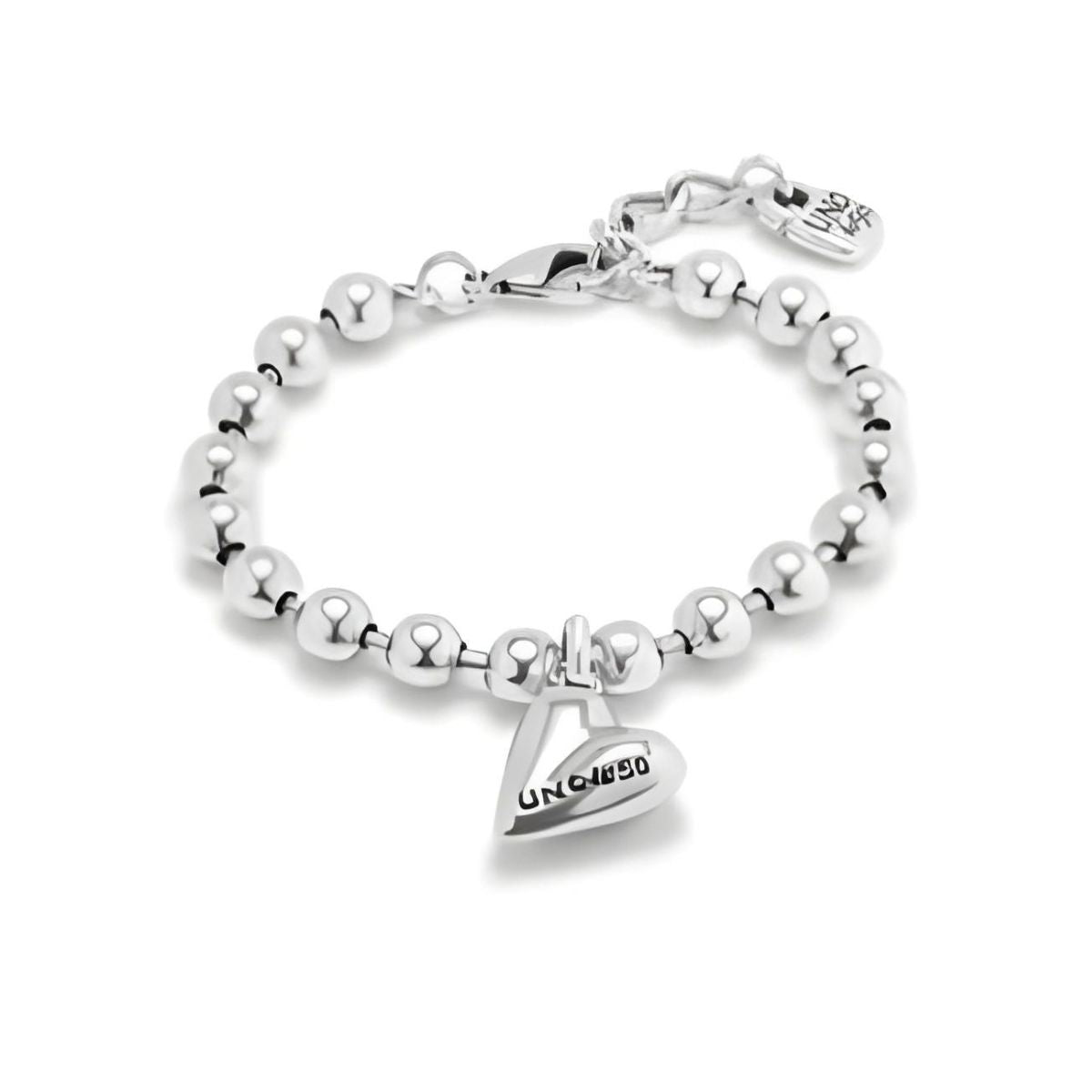 UNOde50 Beads and Heart Bracelet - Medium