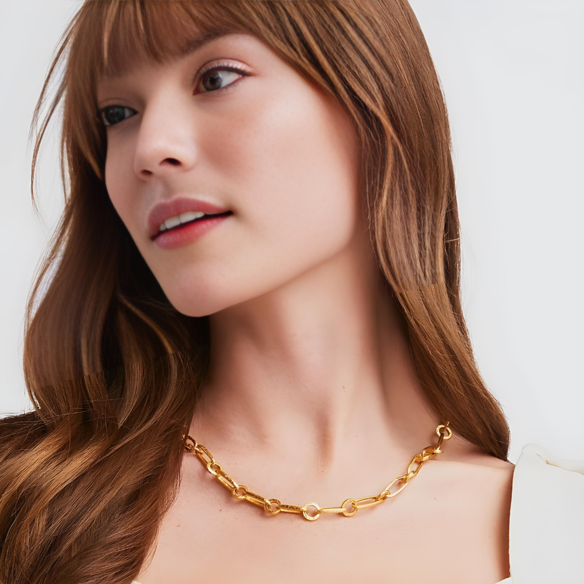 Julie Vos Palladio Link Necklace - Gold