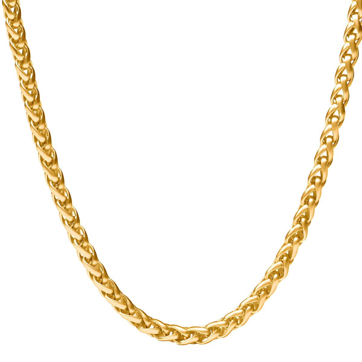 Julie Vos Cobblestone Link Necklace - Gold