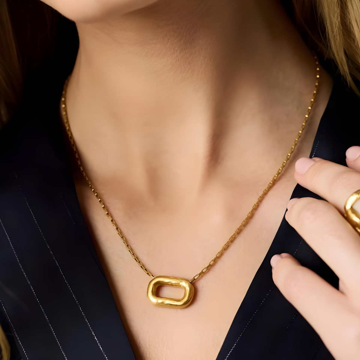 Julie Vos Sahara Delicate Necklace - Gold