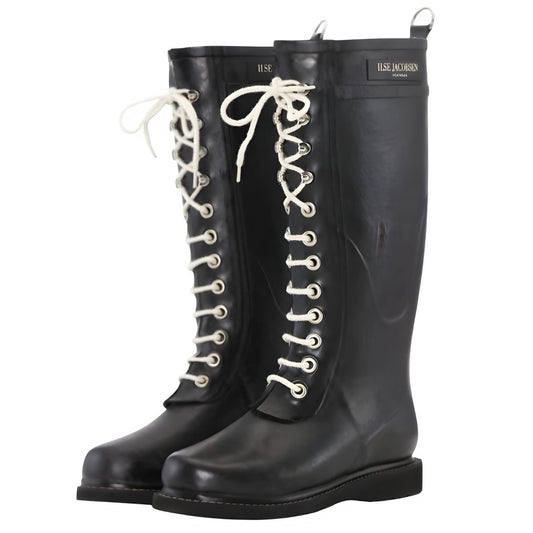 Isle Jacobsen Long Rubber Boots - Black - UK38/US7.5
