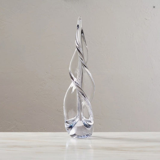 Simon Pearce 20th Anniversary Spiral Three Sided Tree - 20 Inch