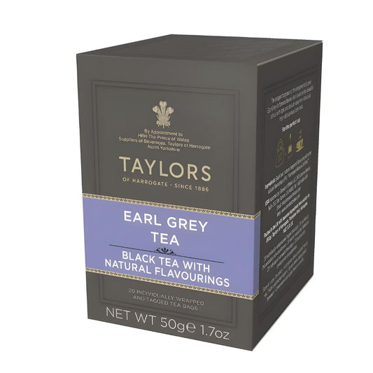 Taylors of Harrogate Earl Grey Black Tea - 20 Teabags