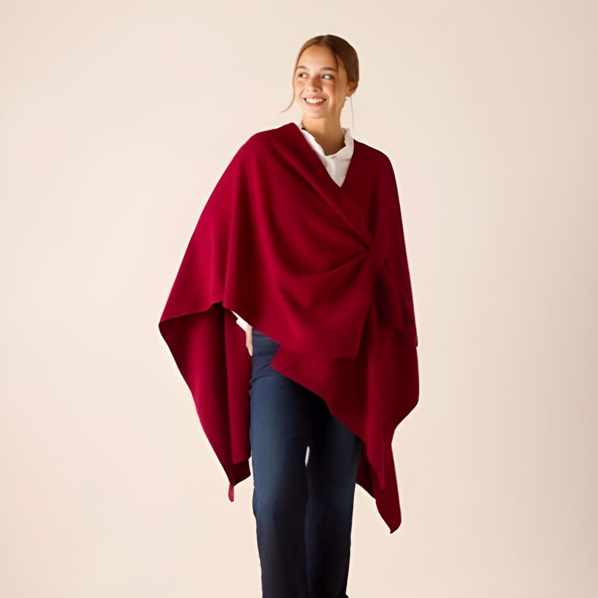 Mersea Modern Travel Wrap - Wine