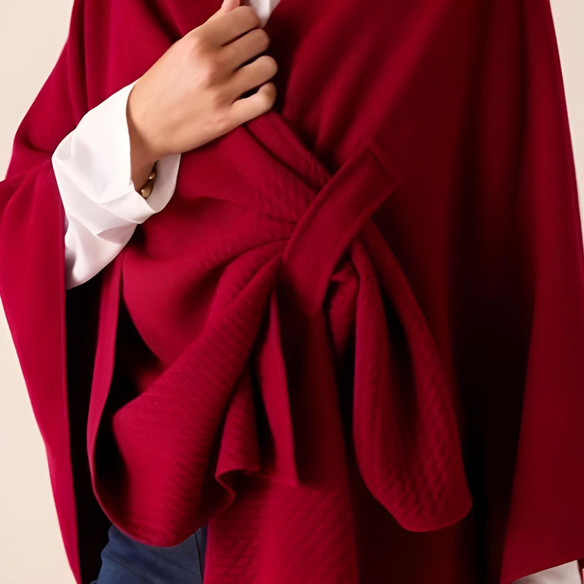 Mersea Modern Travel Wrap - Wine