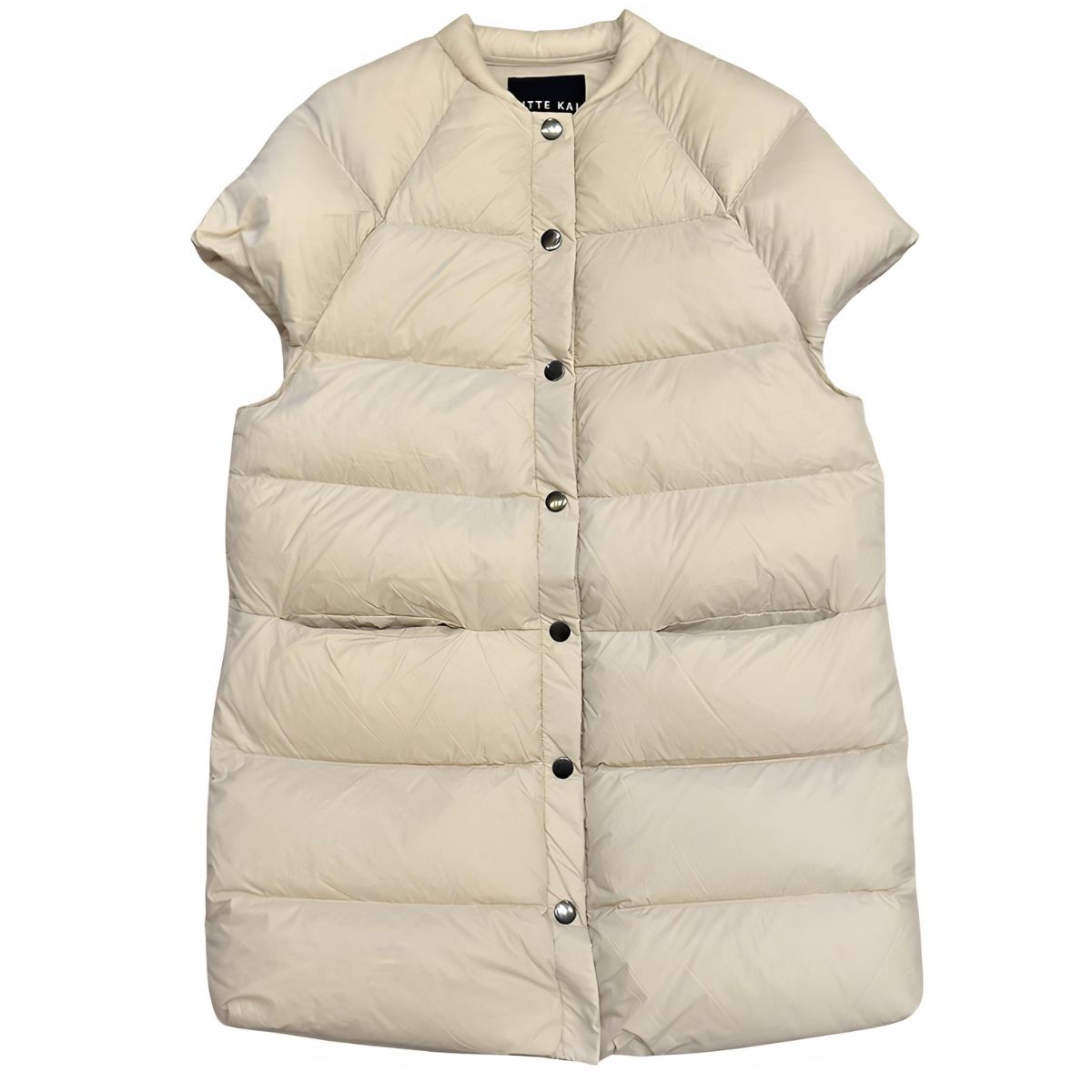 Bitte Kai Rand Feather Down Waistcoat - Ivory - Small