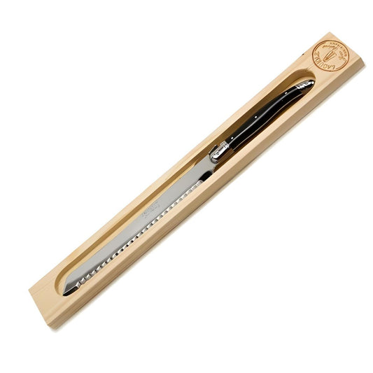 Jean Dubost Bread Knife with Black Handle