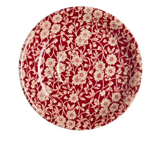 Burleigh Red Calico Breakfast Saucer
