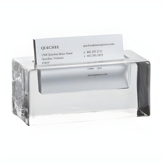 Simon Pearce Woodbury Card Holder