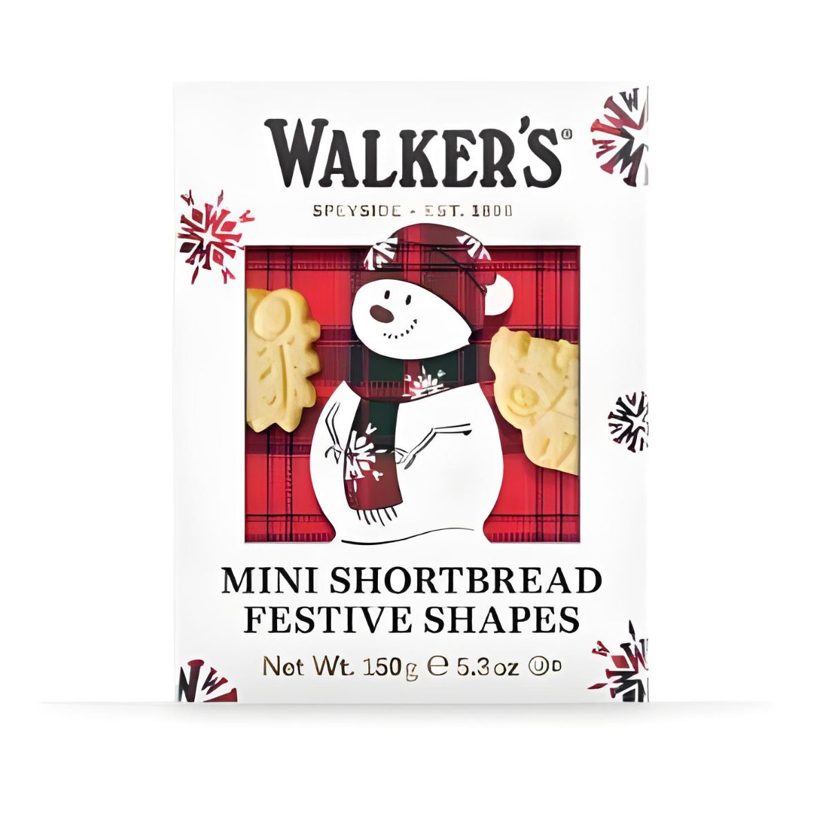 Walker's Snowman Shortbread Cookies