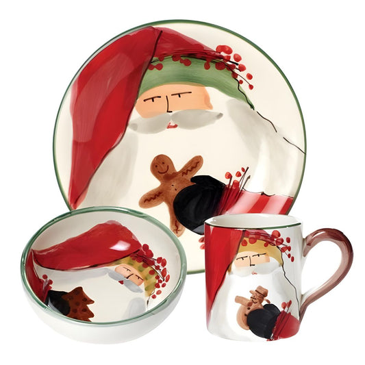 Vietri Old St. Nick Bambini Set