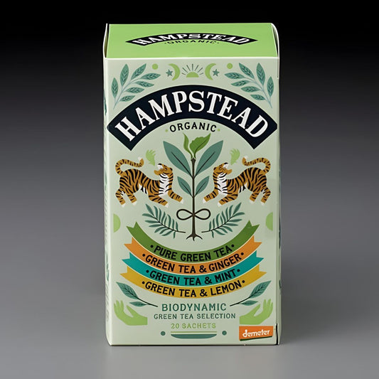 Hampstead Organic Green Tea Selection Pack (20 Teabags)