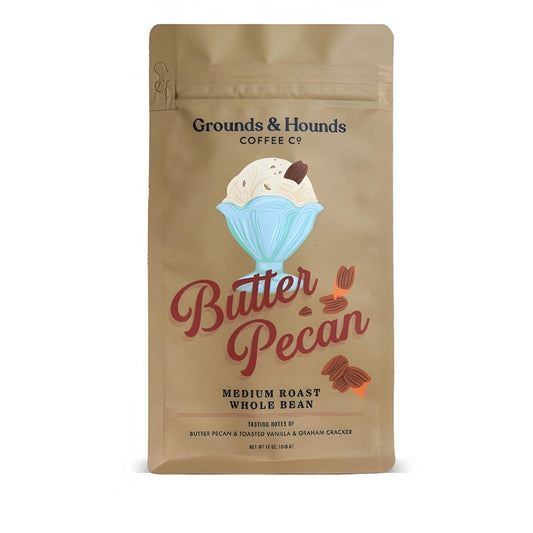 Grounds & Hounds Butter Pecan - Ground