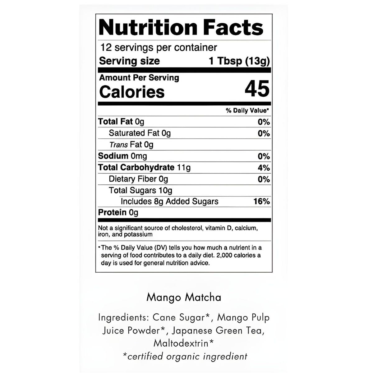 Grounds & Hounds Big Stretch Mango Matcha