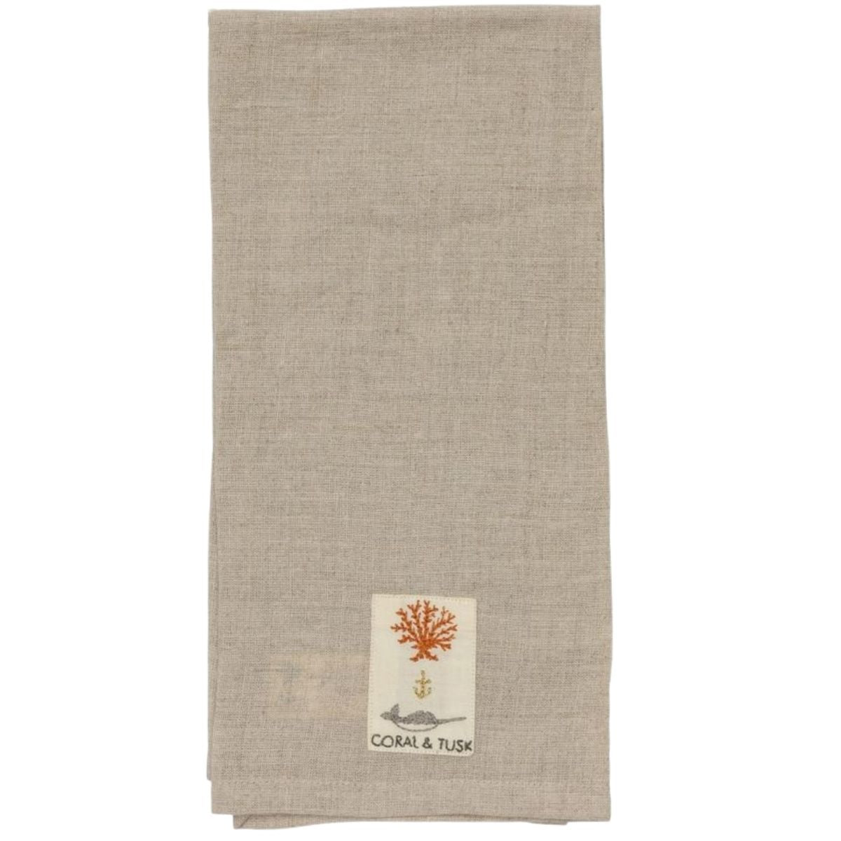 Coral & Tusk Christmas Donkey Tea Towel