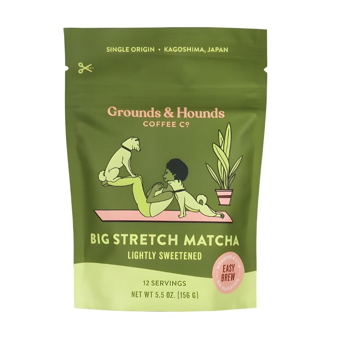 Grounds & Hounds Big Stretch Cafe Style Matcha