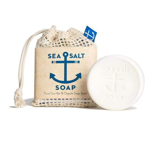 Swedish Dream Sea Salt Soap Travel Size Bar & Soap Saver