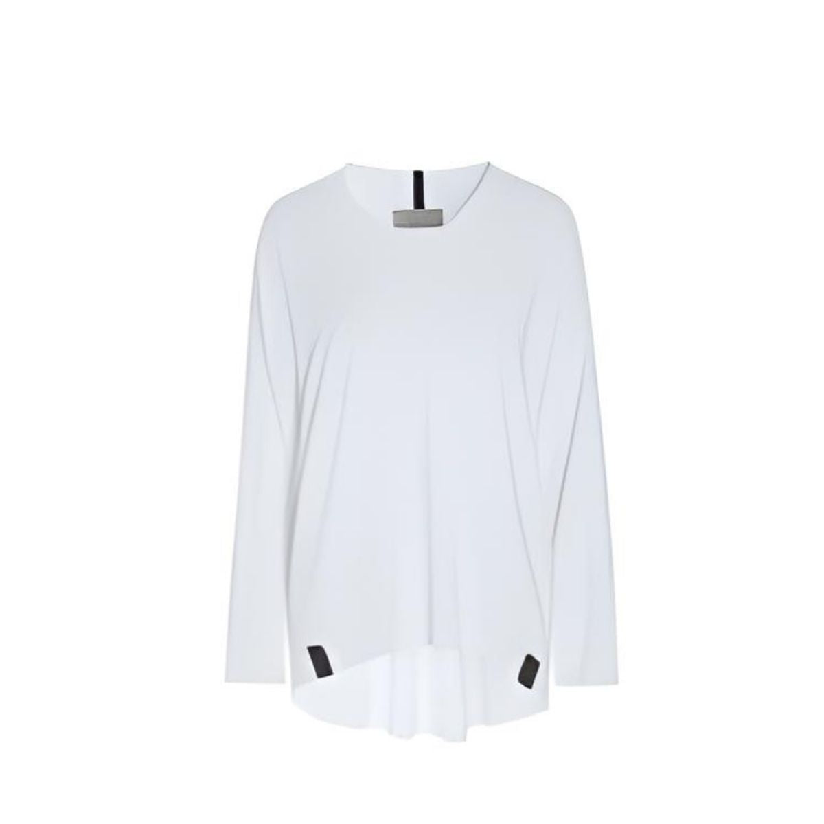 Henriette Steffensen Copenhagen White Jersey Blouse