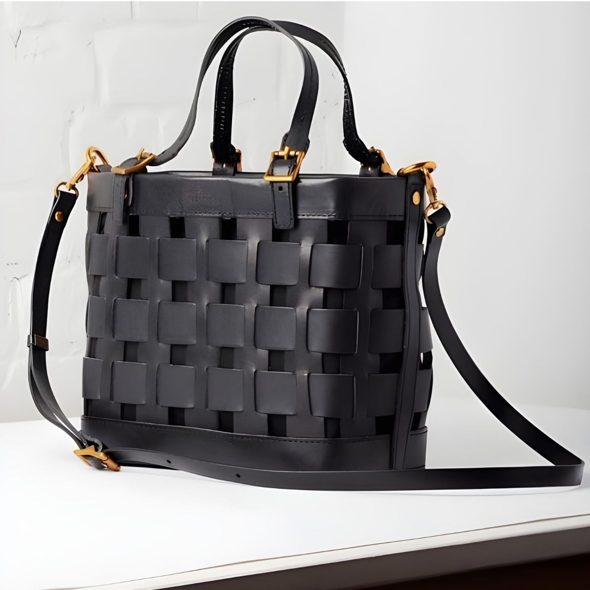 Uppdoo Venture Basket Tote - Black