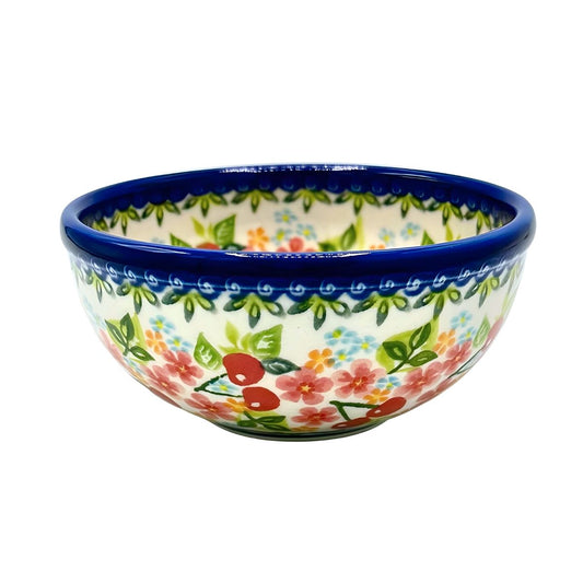 Polish Pottery Cherries Bowl