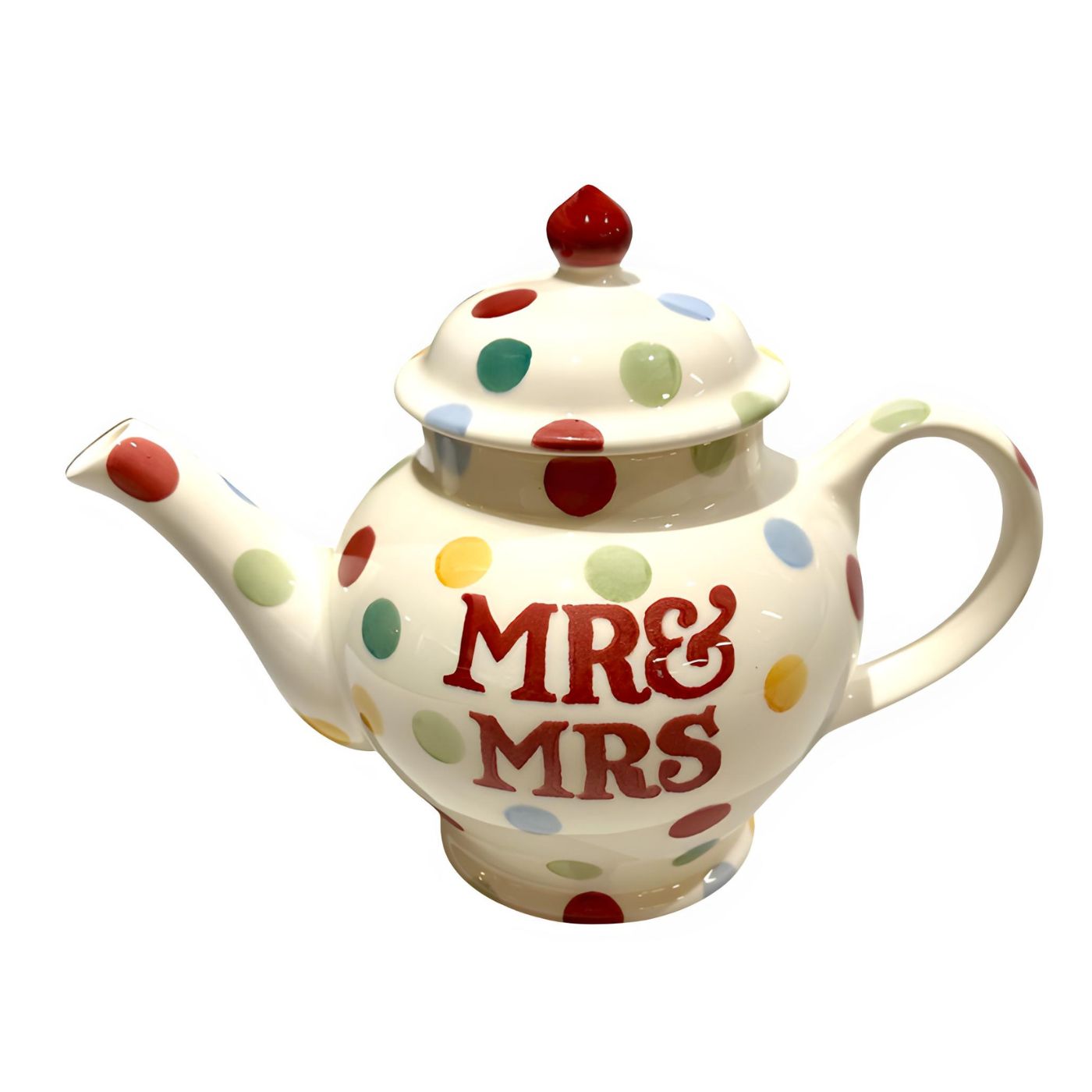 Emma Bridgewater Polka Dot Mr & Mrs 2 Cup Teapot - Retired