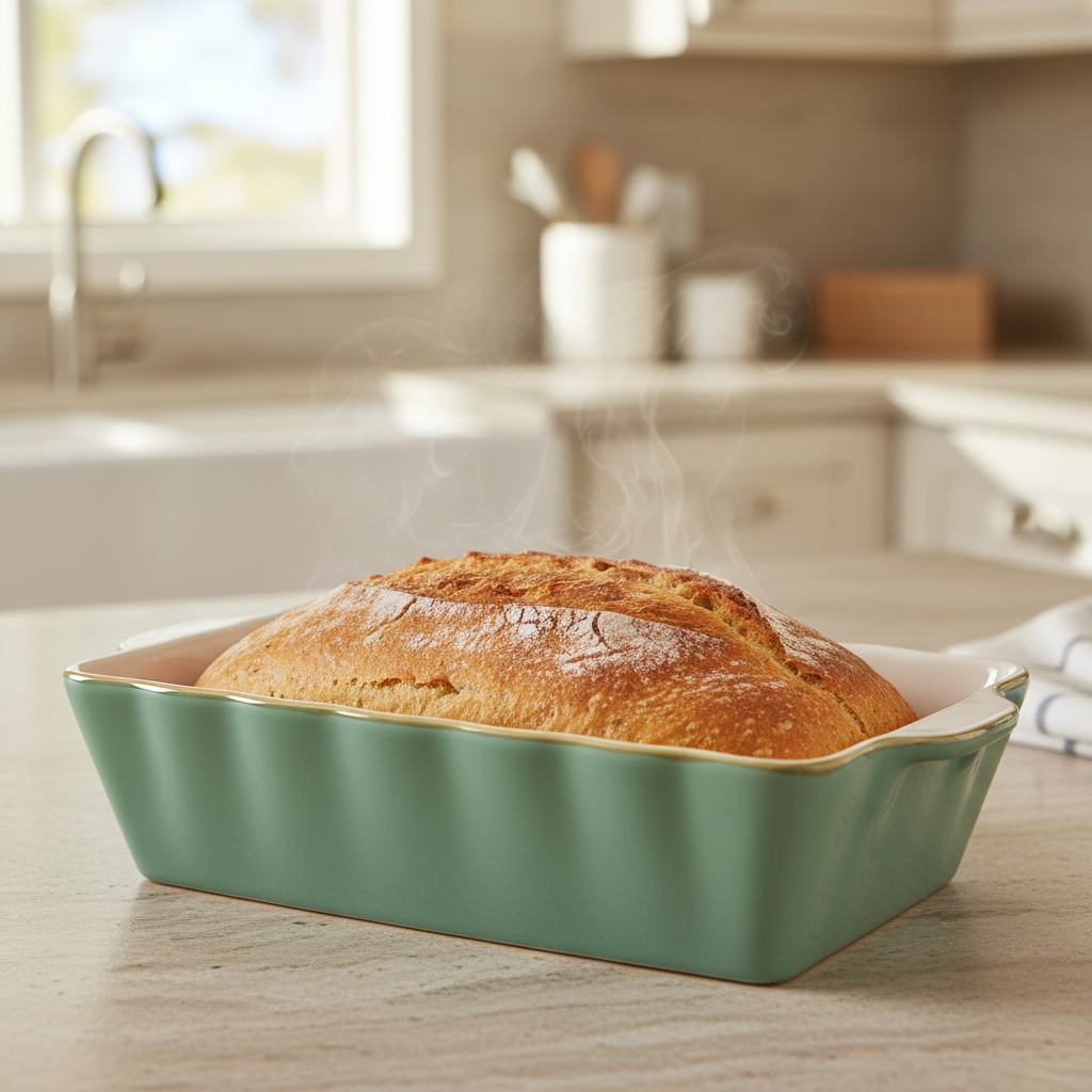Vietri Italian Bakers Aqua Large Rectangular Baker