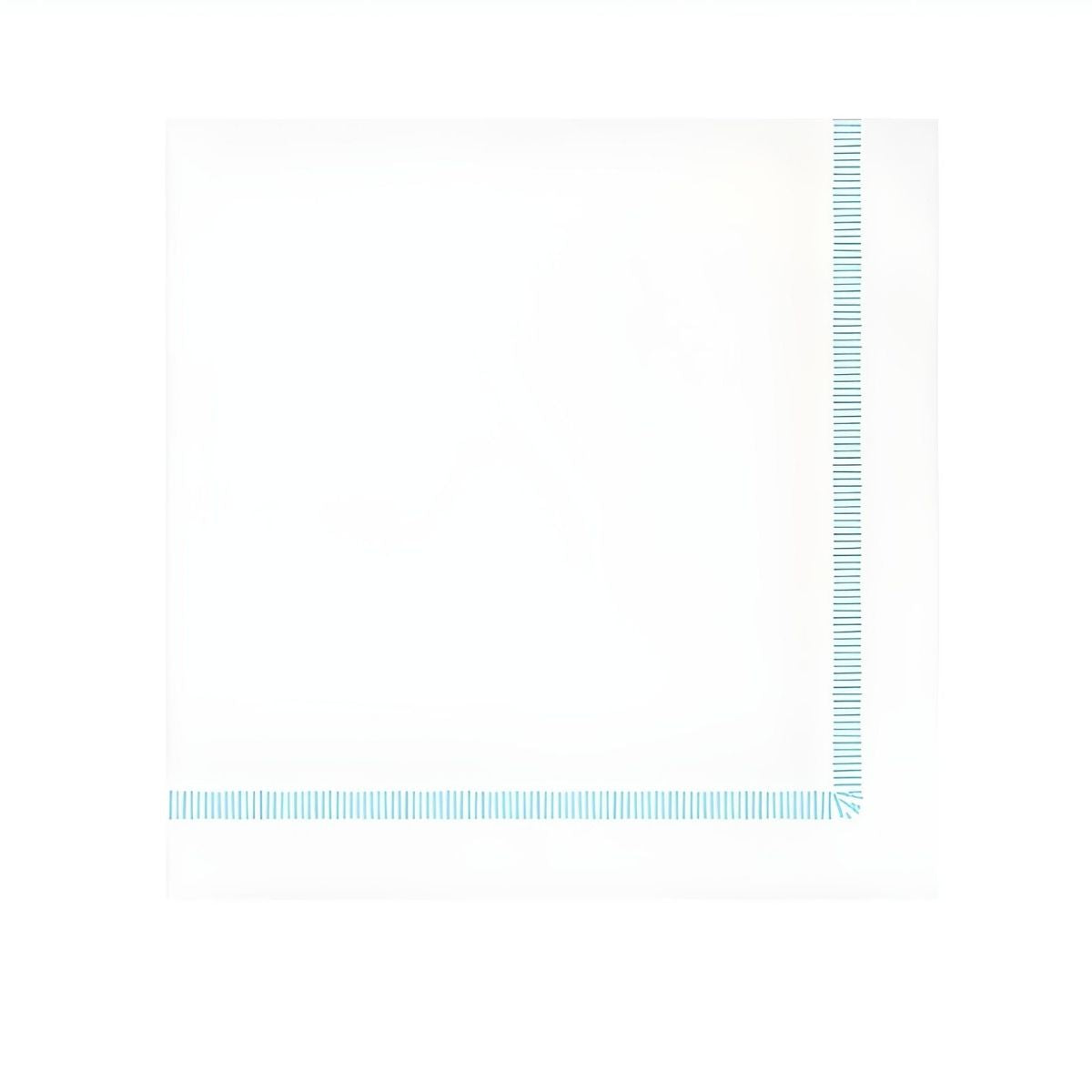 Vietri Papersoft Napkins Fringe Aqua Dinner Napkins (Pack of 20)
