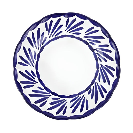 Vietri Arezzo Cobalt Dinner Plate