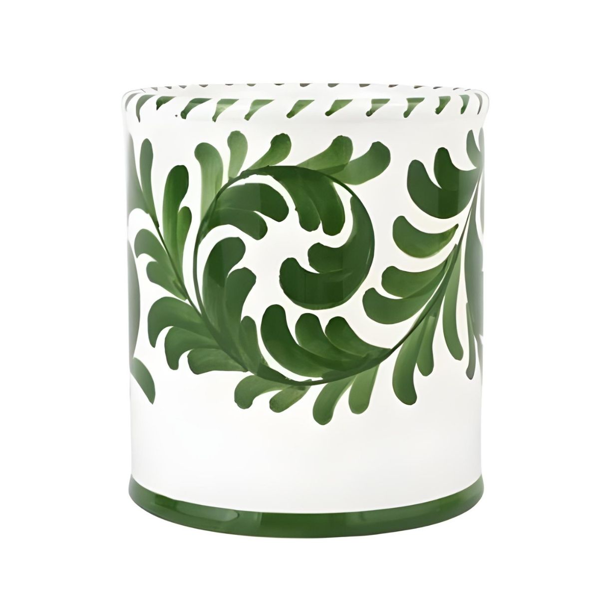 Vietri Arezzo Green Utensil Holder