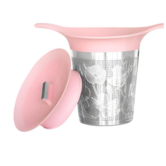 Monista Tea Co. Tea Basket Infuser - Pink