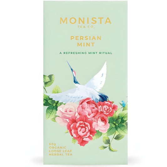 Monista Tea Co. Persian Mint Tea Refill Box