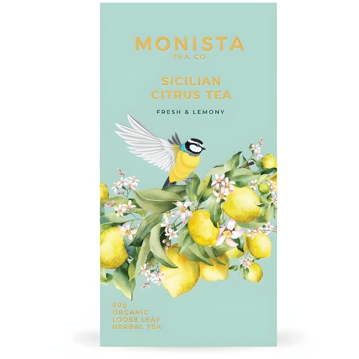 Monista Tea Co. Sicilian Citrus Tea Refill Box