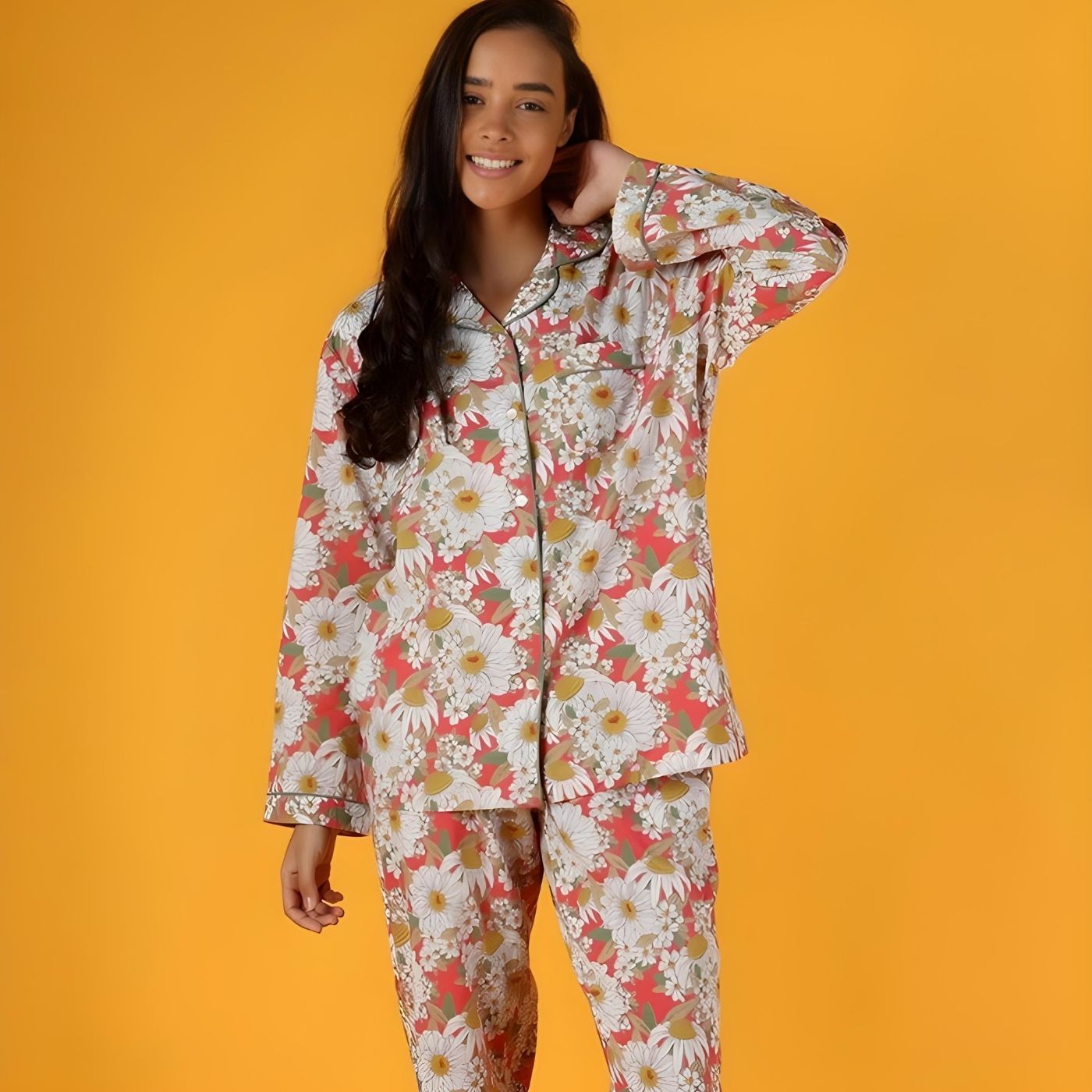Mahogany Lucy Pajama 2 Piece Set - Multi