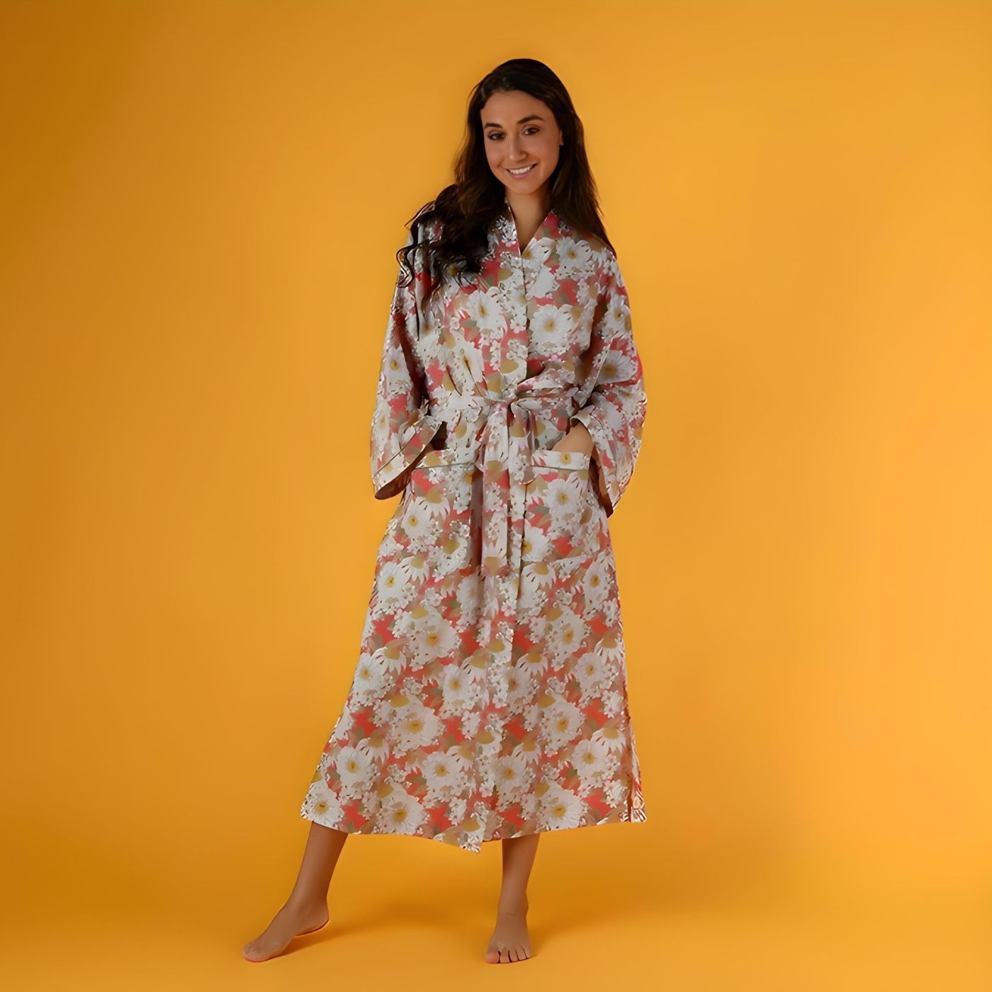 Mahogany Lucy Robe - Multi