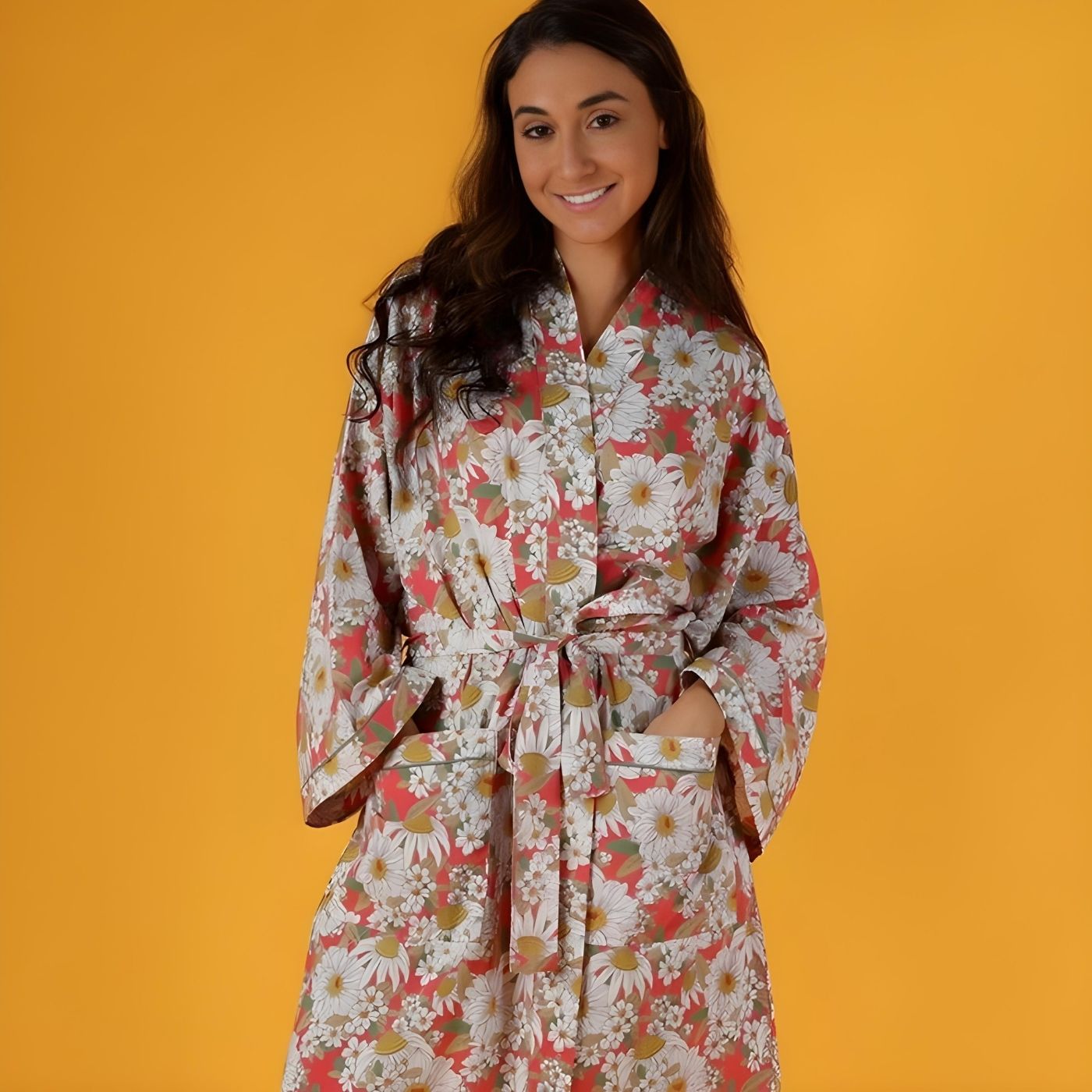 Mahogany Lucy Robe - Multi