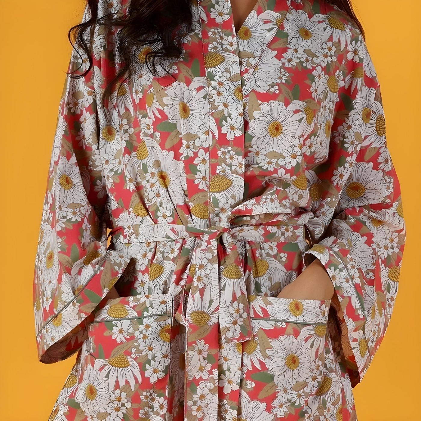 Mahogany Lucy Robe - Multi