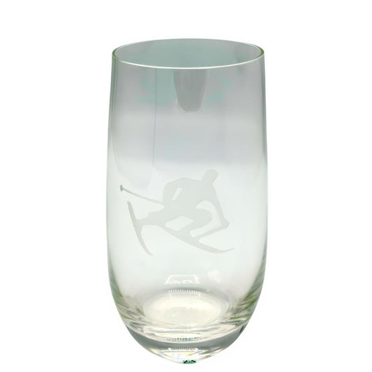 Gmundner Keramik Toni, the Skier Water Glass - Retired
