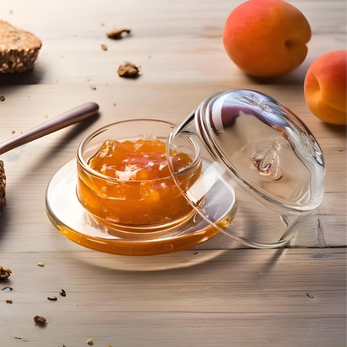 La Rochere Bee Round Butter Dish
