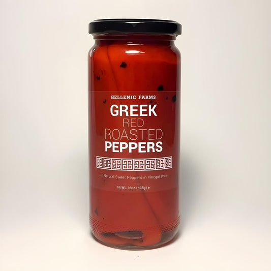 Hellenic Farms Greek Red Roasted Peppers