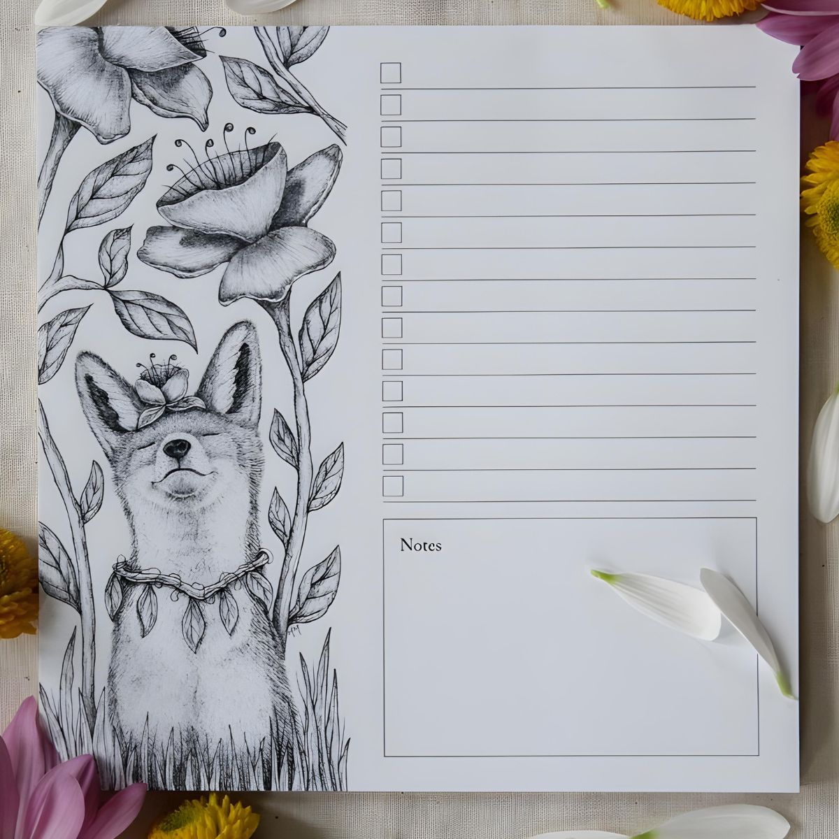 Dreaming of Spring To-Do Notepad