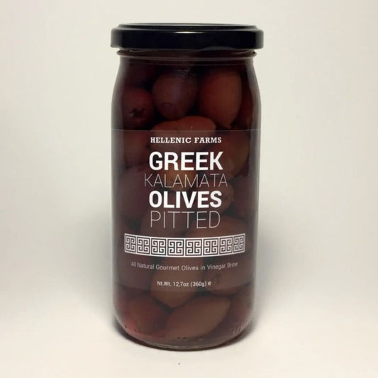 Hellenic Farms Greek Pitted Kalamata Olives