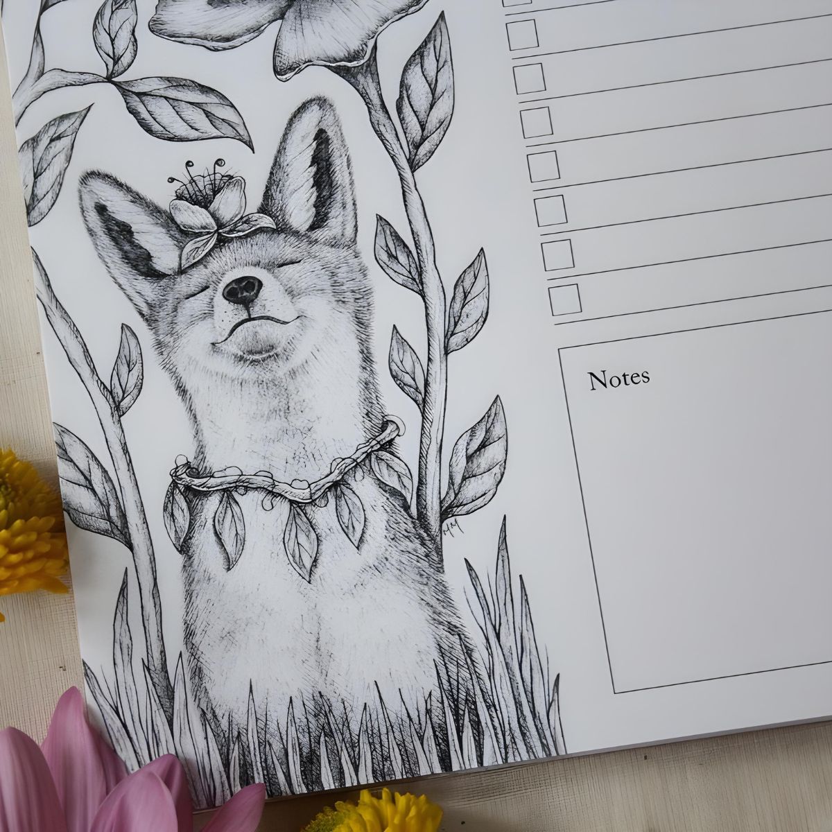 Dreaming of Spring To-Do Notepad