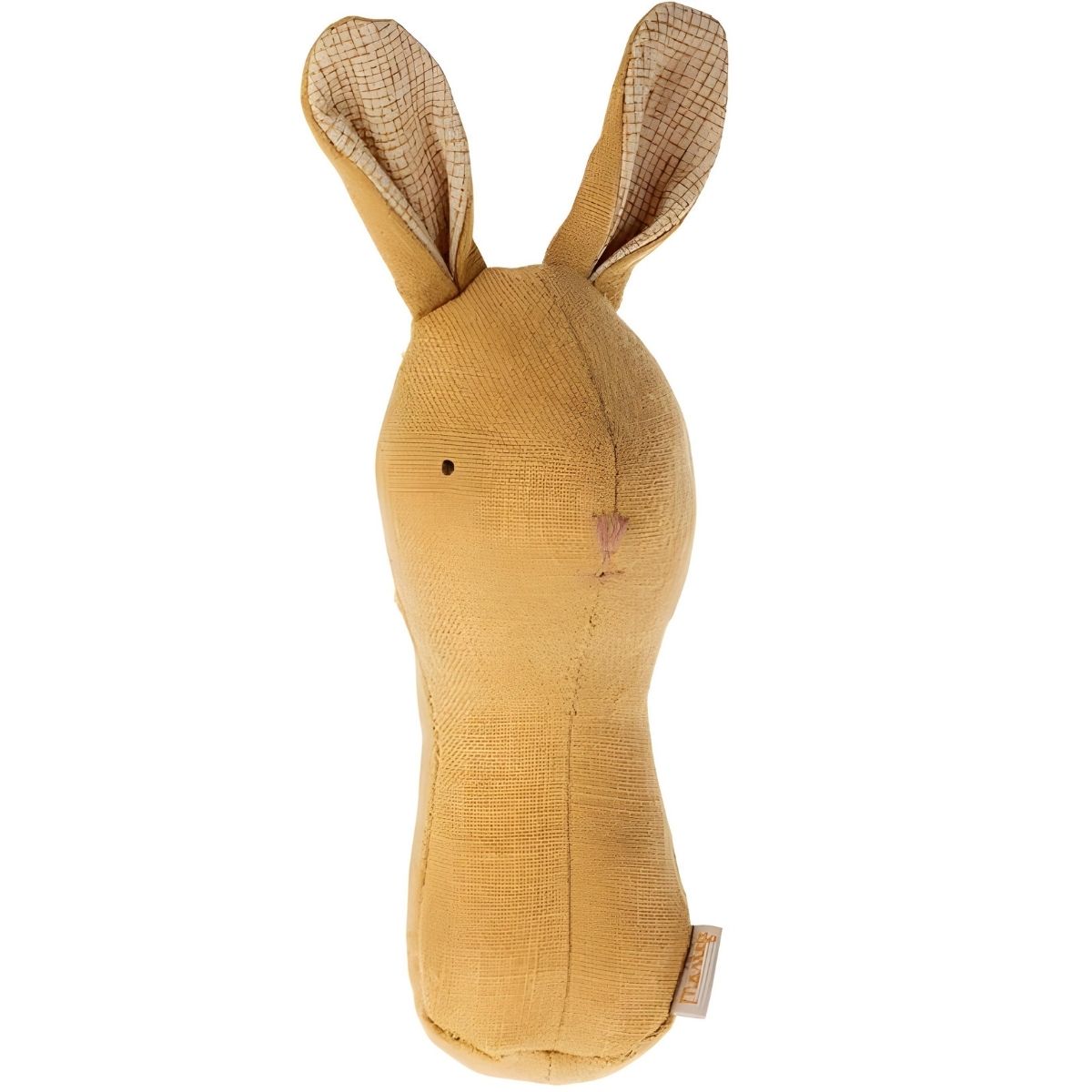 Maileg Lullaby Friend Rattles, Bunny - Dusty Yellow