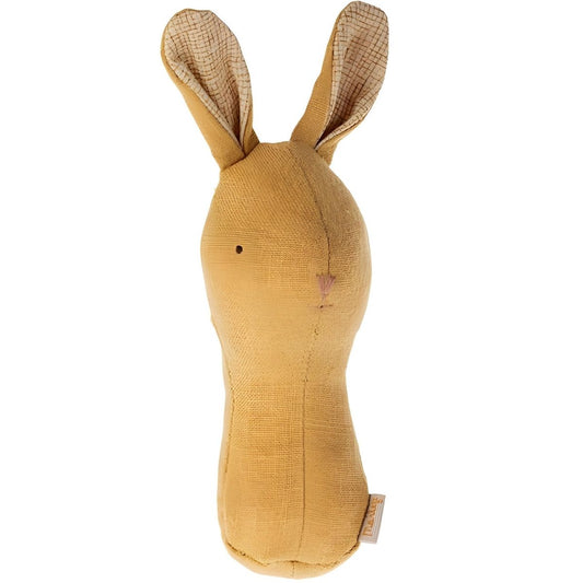 Maileg Lullaby Friend Rattles, Bunny - Dusty Yellow